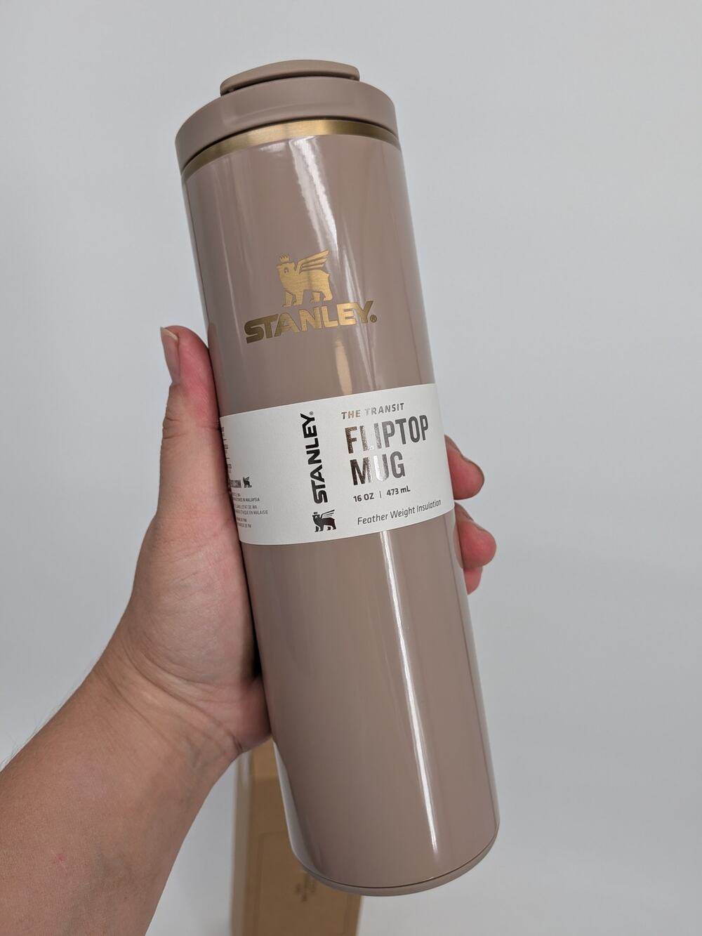 New Stanley The Transit 2.0 Flip Top Mug cup 16 OZ Bedrock Gloss Fall 2026